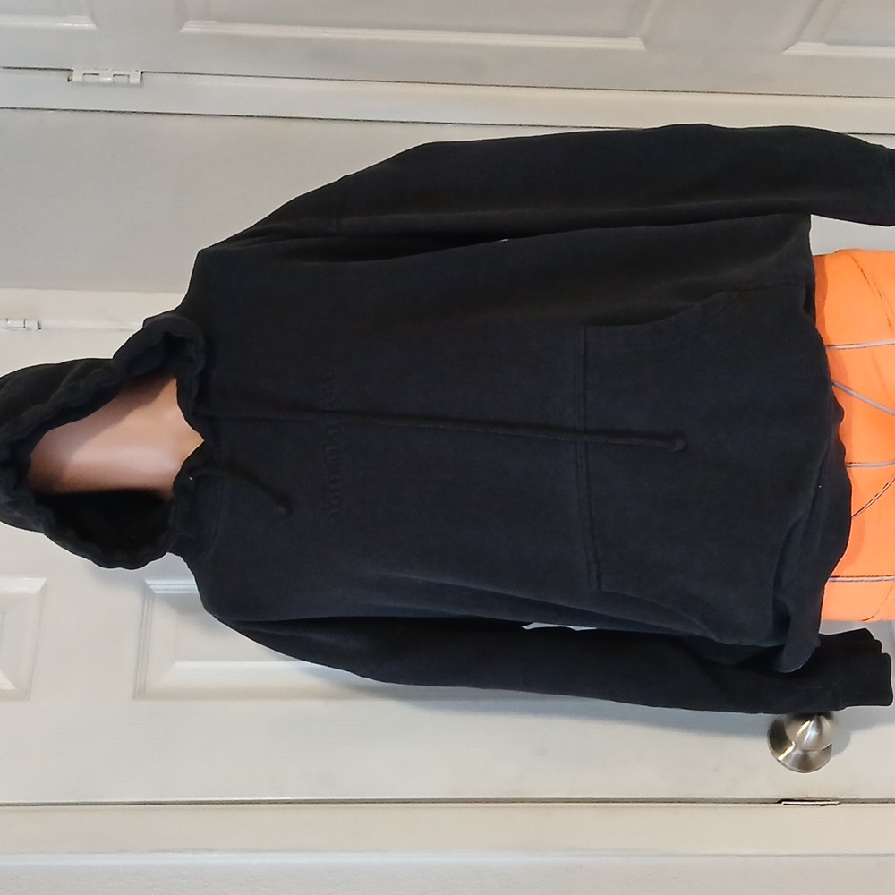 Men's Classic Black Hoodie Sweater